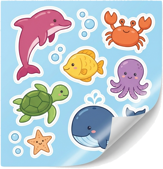 Ocean Sticker Sheet