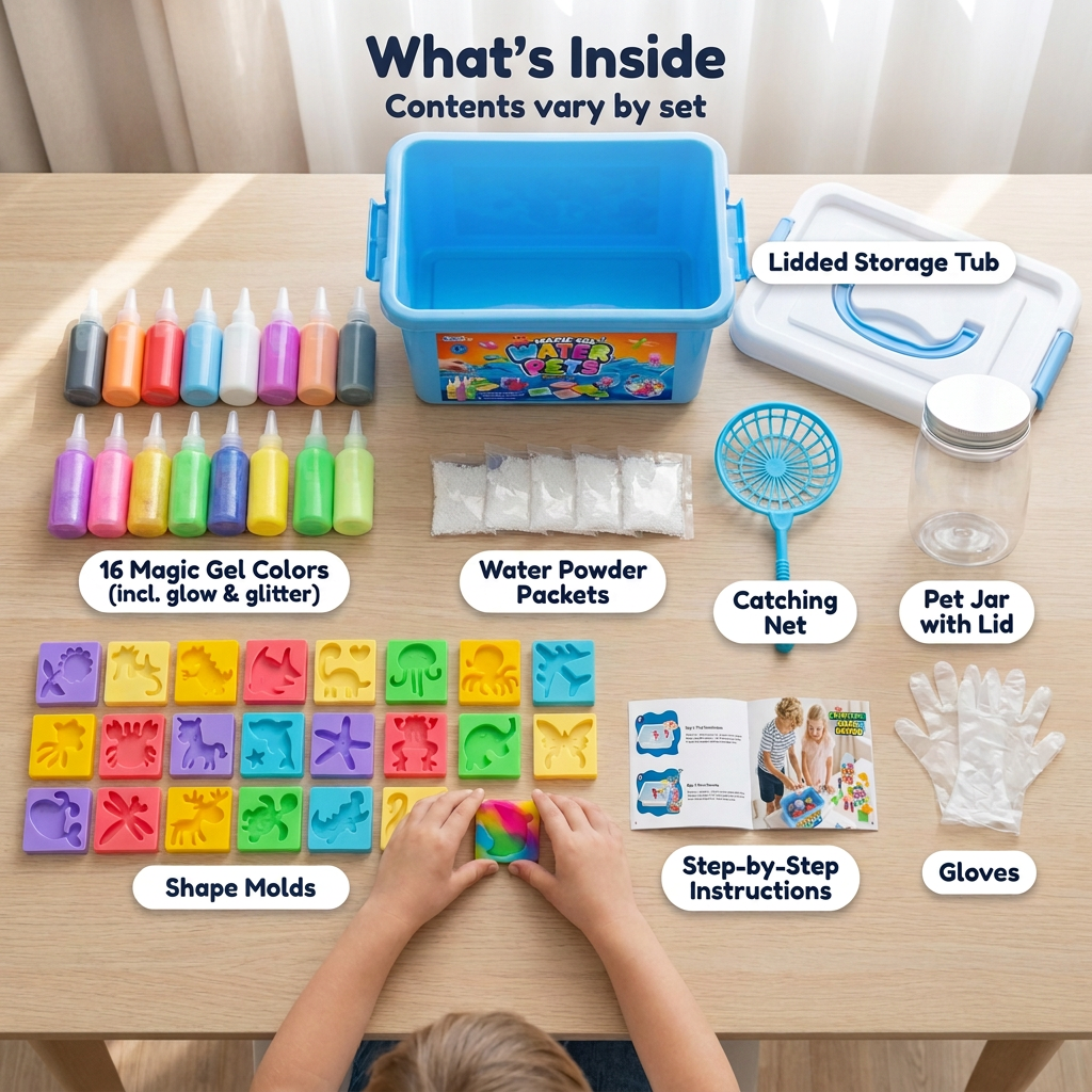 Magic water elf toy kit